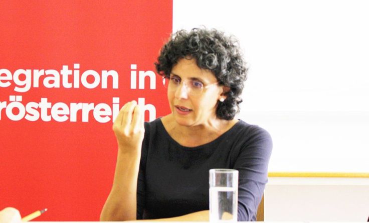 Elham Manea bei ihrem Seminar in Wels Foto: ÖIF