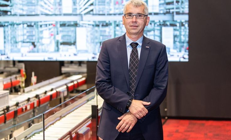 Harald Schröpf, CEO der TGW Logistics Group Foto: Greindl