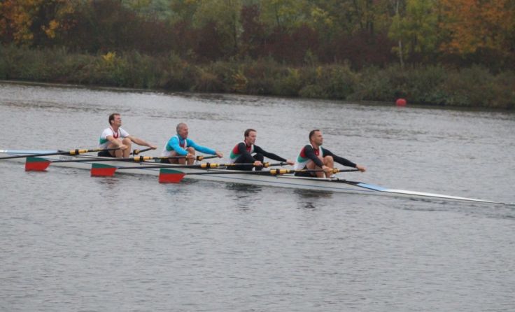 Die Welser Ruderer waren voll auf Zug. Foto: RC Wels