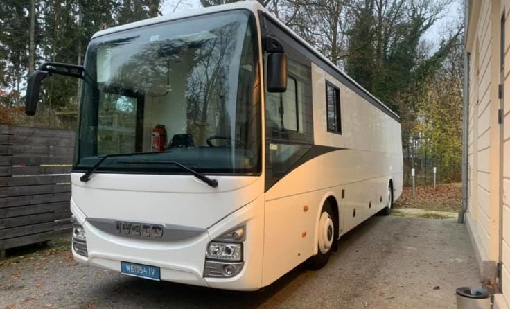 Er ist schon in Wels der neue Bücherbus. Foto: Wiesinger