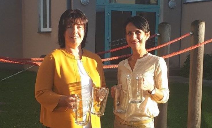 Sandra Wohlschlager und Sabine Weißensteiner. Foto: privat