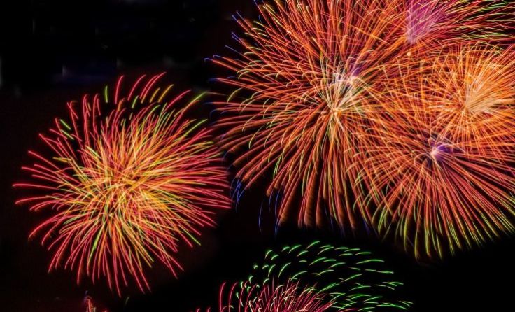 Silvester ist Feuerwerkzeit auch von privaten Mitbürgern. Foto: Wodicka