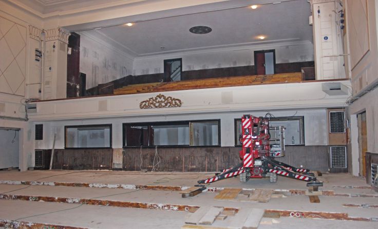 Im Stadttheater haben die Maschinen das Sagen. Foto: Stadt