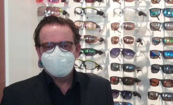 Optiker Eduard Schwabegger ist gerüstet. F:Nowak