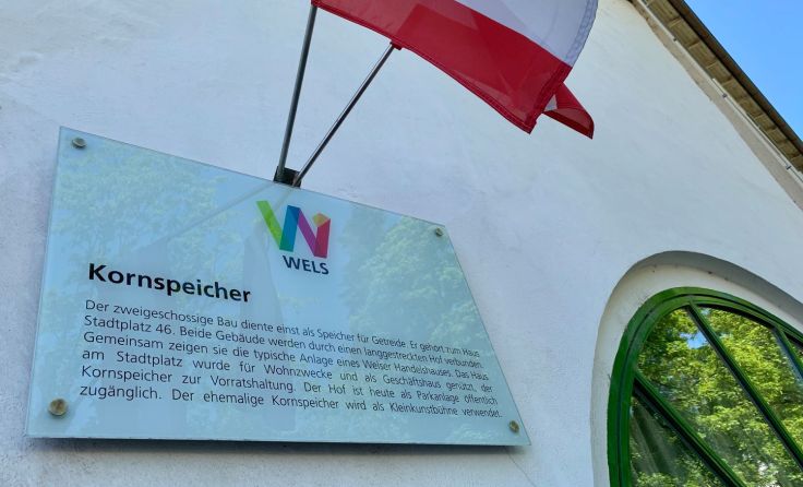 Der Kornspeicher ist in der Welser Freiung zu finden. Foto: privat