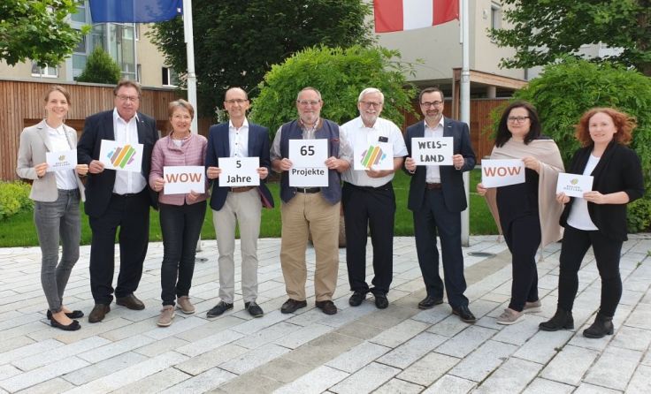 Die Leader-Vorstände für die Region Wels Land. Foto: Leader