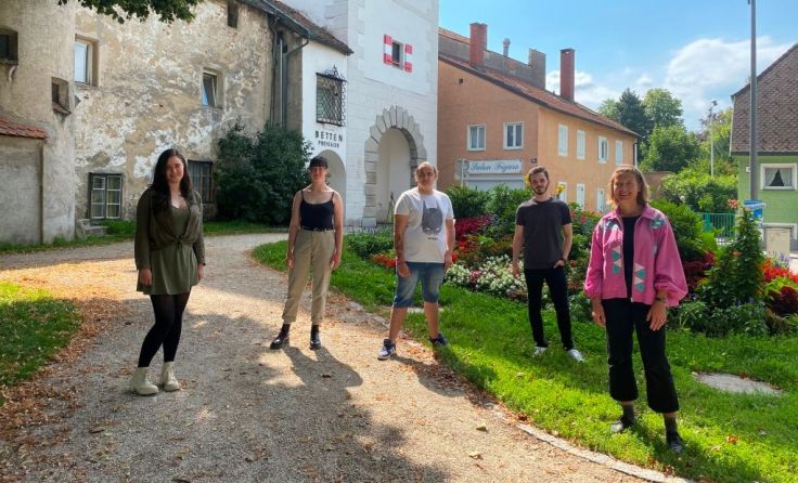 Das Kernteam der Grünen Jugend Wels Stadt/Land Foto: Grüne