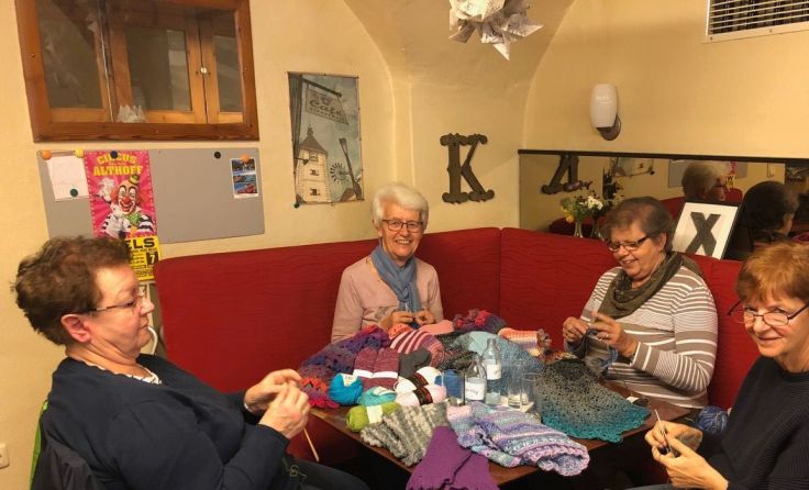 Es wird schon fleißig gearbeitet. Foto: privat