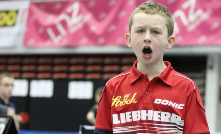 Julian Rzihauschek wird mit 12 Jahren in der Champions League antreten.
