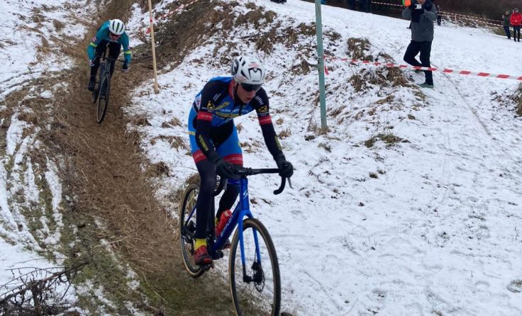 Moran Vermeulen am Weg zu Bronze Foto: RSW