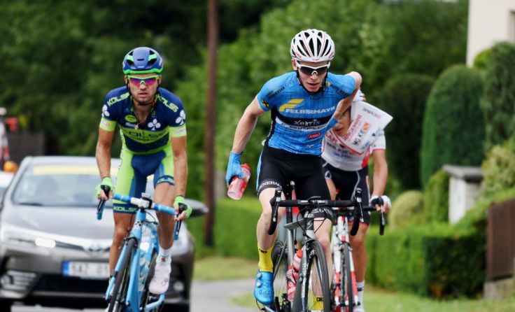 Daniel Lehner trat schon für Wels in die Pedale. Foto: Haumesser