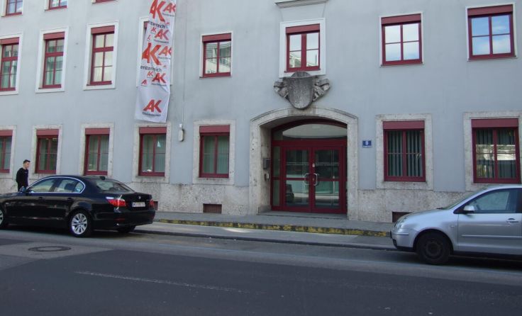 Die Arbeiterkammer Bezirksstelle in der Welser Roseggerstraße. (Foto: Tips)