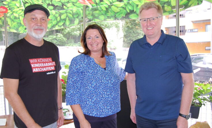 Erich Fenninger, Petra Wimmer, Johann Reindl-Schwaighofer. (Foto: Volkshilfe)
