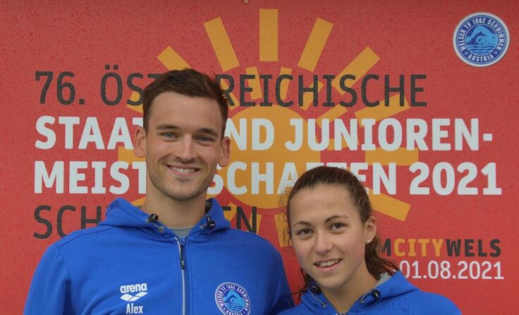 Alexander Jaksche und Lena Edl (Foto: WTV)