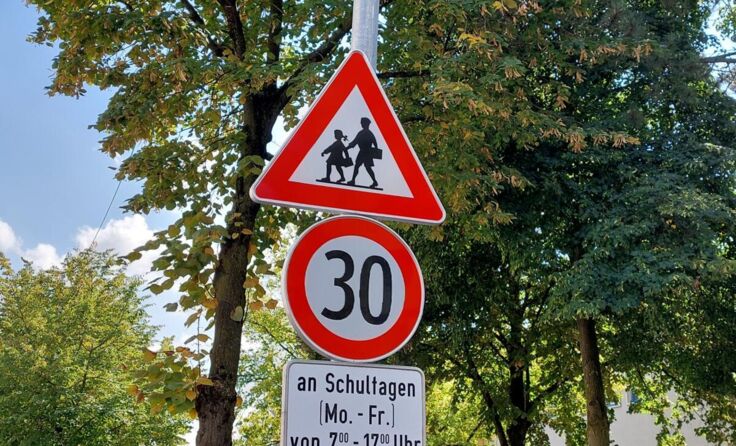 Verkehrsschilder in Wels (Foto: Tips)