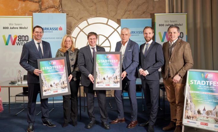 Präsentation des Welser Stadtfestes. (Foto: WMT)