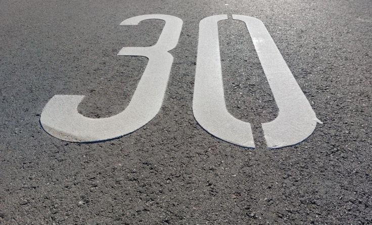 Der 30er ist für viele nur ein Vorschlag. (Foto: Tips)