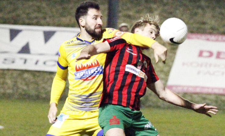 Es war eine intensive Partie zwischen dem FC Wels und Deutschlandsberg. (Foto: Erhardt)