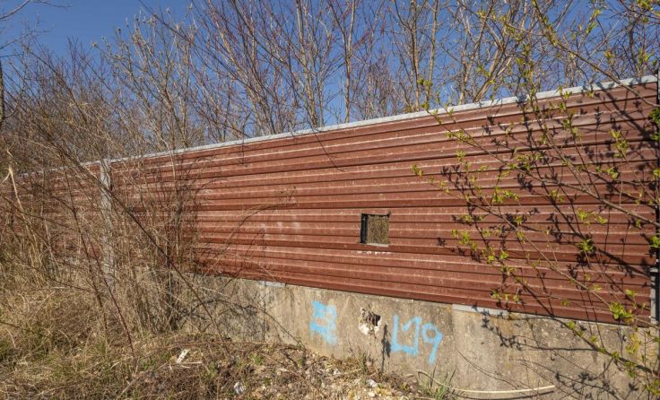 Lärmschutz entlang der A25 (Foto: Stadtamt)