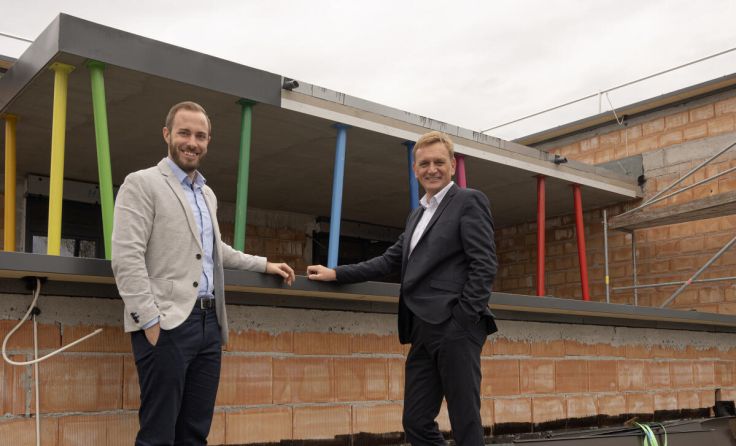 Die Stadtsenatsmitglieder Ralph Schäfer (FP) und Klaus Schinninger (SP) (Foto: Stadt)
