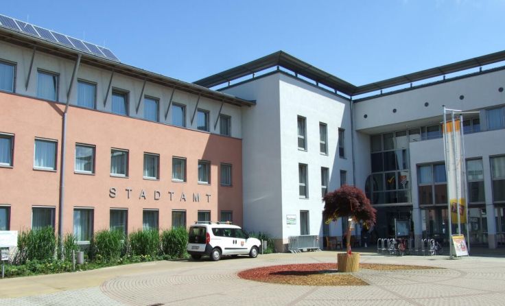 Das Marchtrenker Rathaus (Foto: Stadtamt)