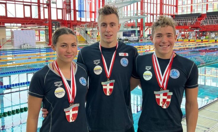 Das WTV Triumvirat vom Olympiazentrum Linz war in der Bundeshauptstadt im Einsatz. (Foto: WTV)