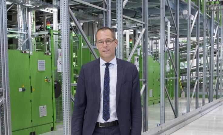 Vorstandsvorsitzender Walter Bostelmann (Foto: Kellner & Kunz)
