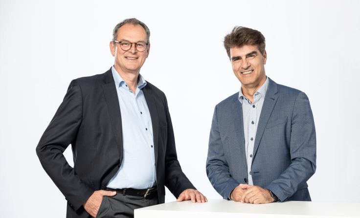 CEO Norbert Schrüfer und CFO Peter Köstler (Foto: office@fotostudio-eder.at)