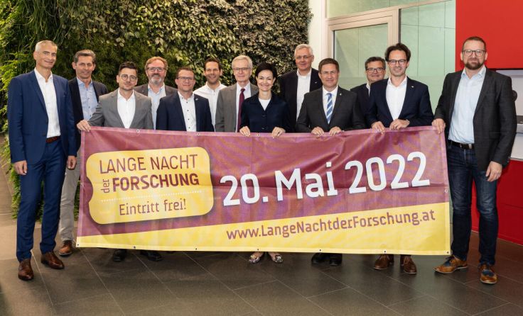 Die Protagonisten der Langen Nacht der Forschung in der Region (Foto: (c) B. Plank @ imBILDE.at)