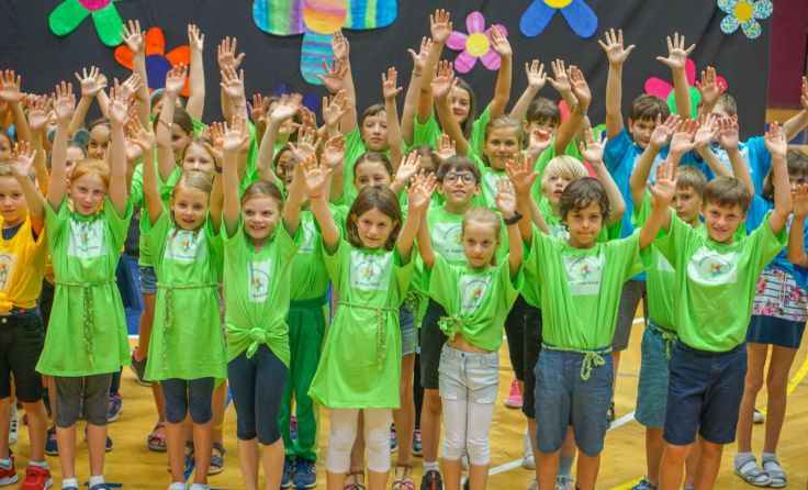 Freude bei den Kindern bei den Aufführungen. (Foto: ISZ)