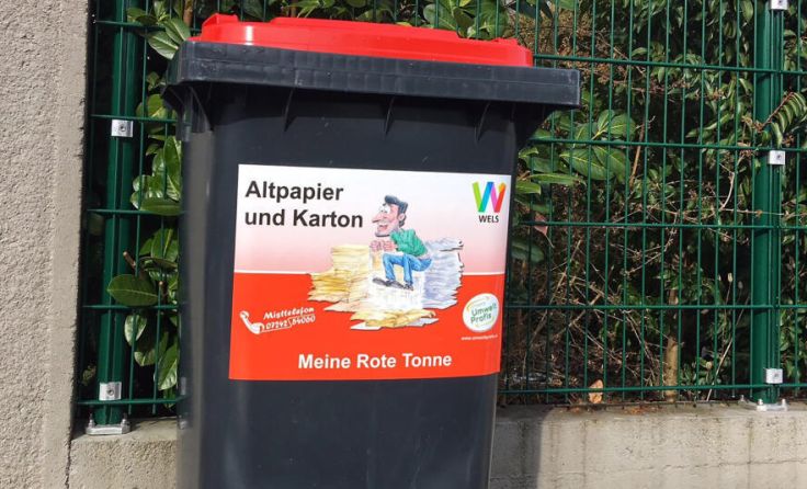 Das Papiersammelsystem wird in Privat-haushalten auf kleiner Tonnen umgestellt. (Foto: Stadt)