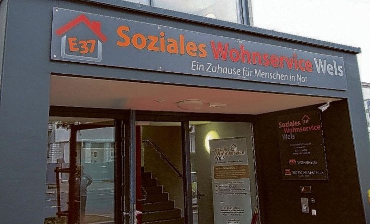 Das Soziale Wohnservice Wels in der Eisenhowerstraße. (Foto: Tips)