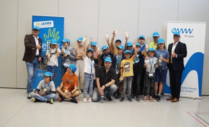 Die Eww Gruppe unterstützte das Sommerferien-Programm (Foto: Welios)