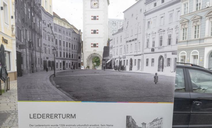 Blick auf den Ledererturm. (Foto: Stadt)