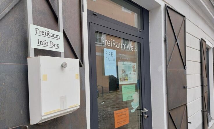 FreiRaum in der Welser Altstadt. (Foto: Tips)