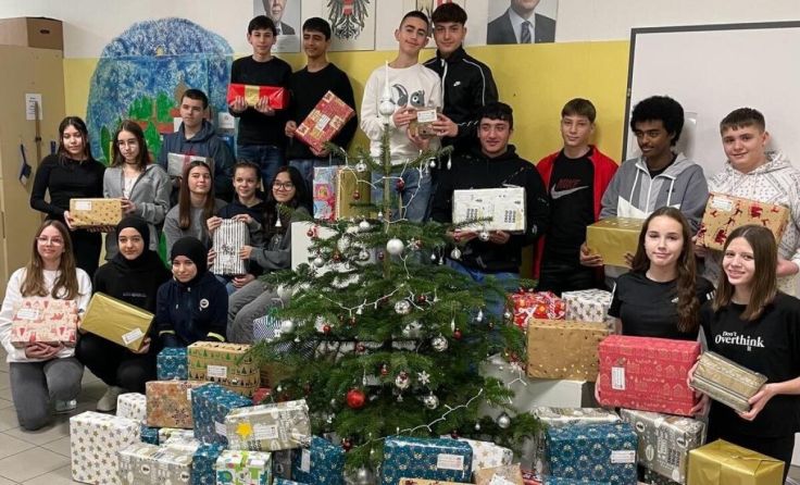 Die Kids sammelten eifrigst Geschenke. (Foto: privat)