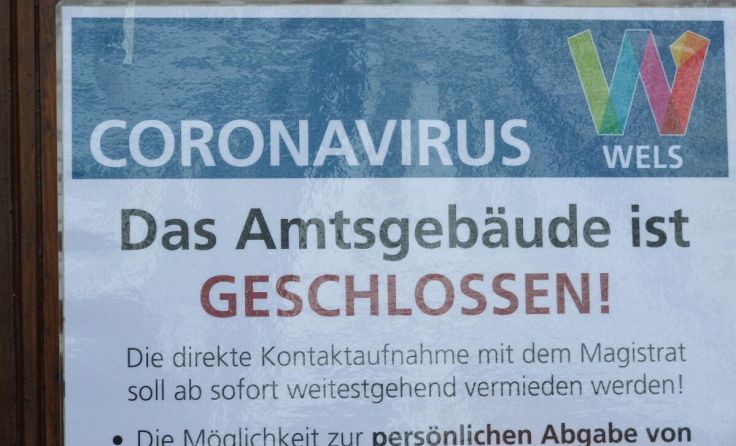 Solche Aushänge wird es hoffentlich nicht mehr geben. (Foto: Tips)