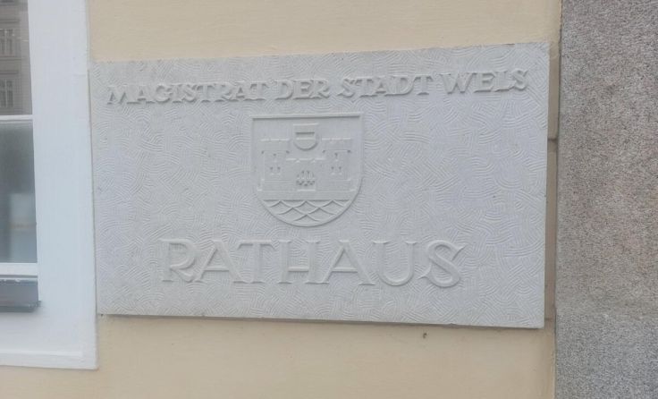 Das Welser Rathaus als zentrale Anlaufstelle. (Foto: Tips)