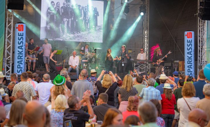 Rockstory beim Welser Stadtfest 2022 (Foto: WMT/Hauser)