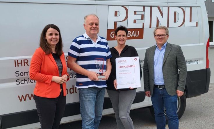 Anita Binder, Reinhard Peindl, Alexandra Peindl, Alexander Huber (Foto: WB)