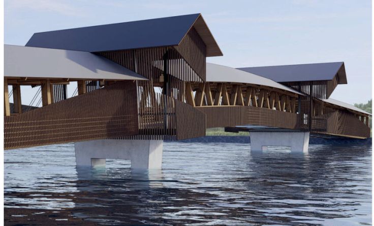 So soll die Brücke aussehen. (Foto: Schimetta Consult)