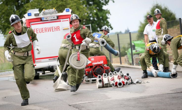 Neben Schnelligkeit ging es auch um Genauigkeit. (Foto: Fotos: BFKDO/Deutsch)