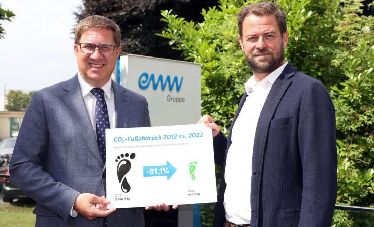 Bgm. Andreas Rabl und Floran Niedersüß (Foto: Maringer)