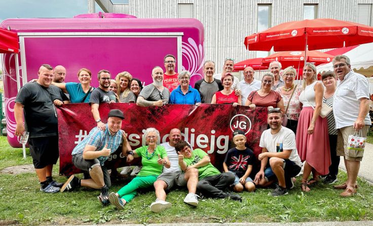 Das Team der Jungen Generation war voll motiviert. (Foto: JG)