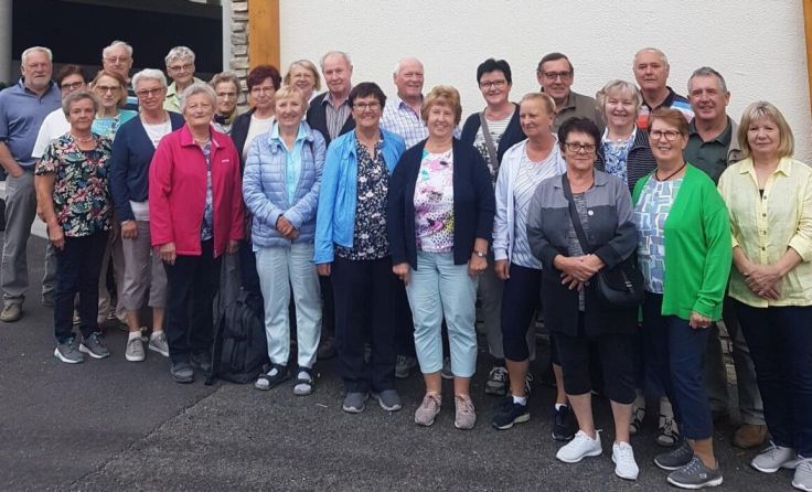 Die Reisegruppe hatte Zeit für ein Gruppenbild. (Foto: privat)