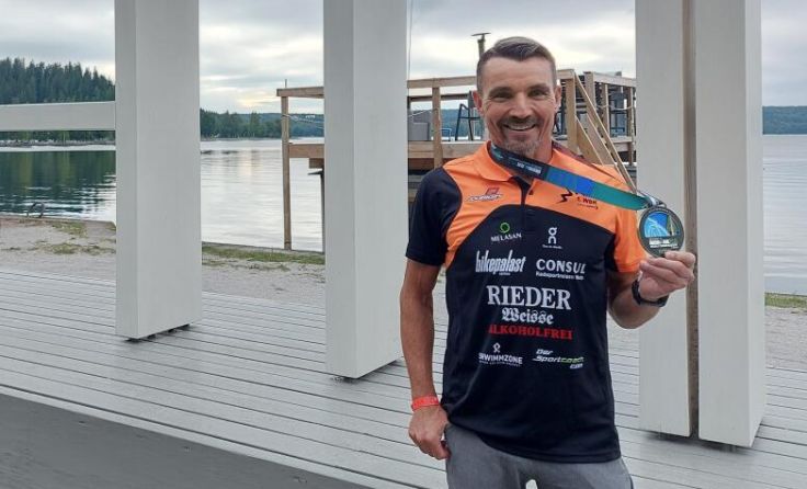 Will mit der Bronzene von der WM in Lahti. (Foto: privat)