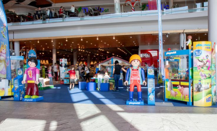 Bis 16. September gibt es eine große Playmobil-ausstellung. (Foto: max.center)