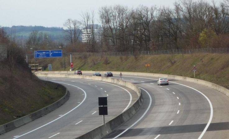 Westspange zwischen den Tunnel Steinhaus und Noitzmühle. (Foto: Tips)