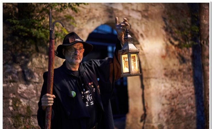 Der Nachtwächter ist unterwegs. (Foto: TV Wels)