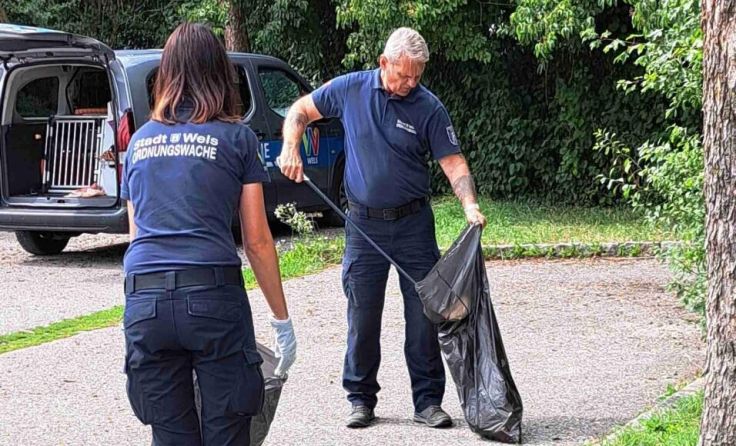 Im Einsatz (Foto: Stadt)